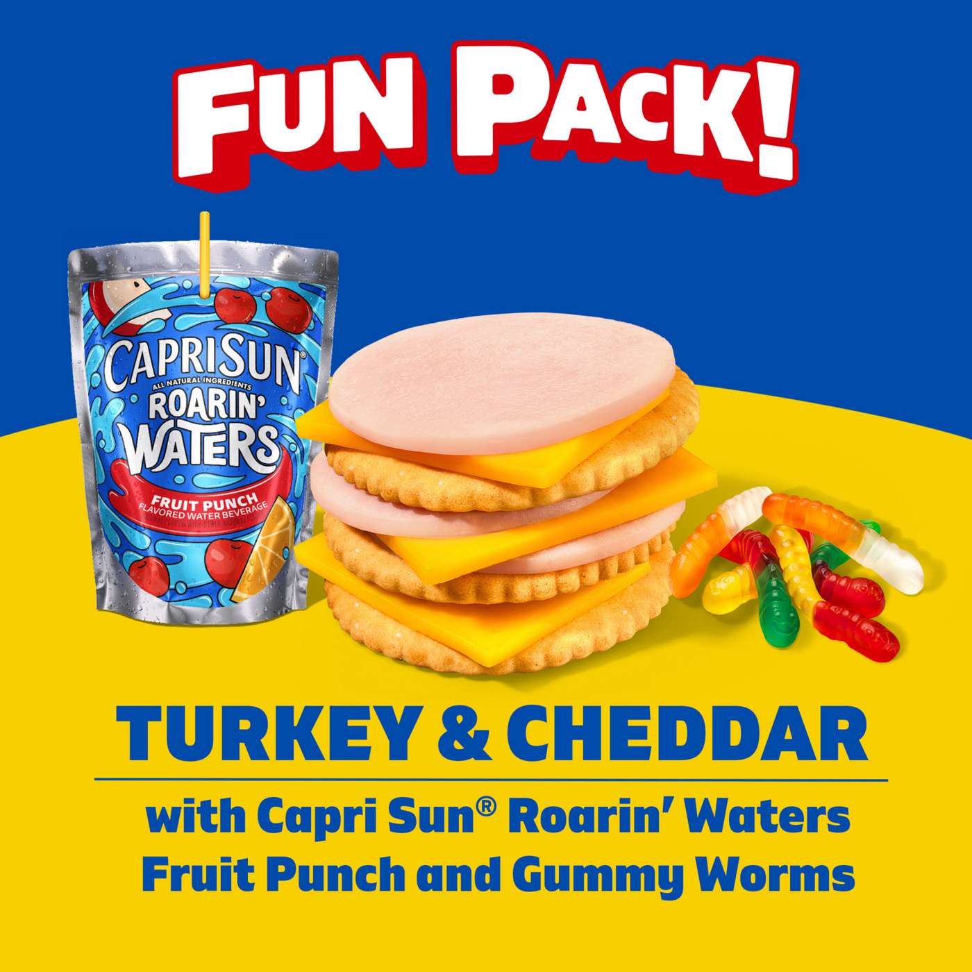 Lunchables Turkey & Cheddar Cracker Stackers with Juice; image 3 of 5