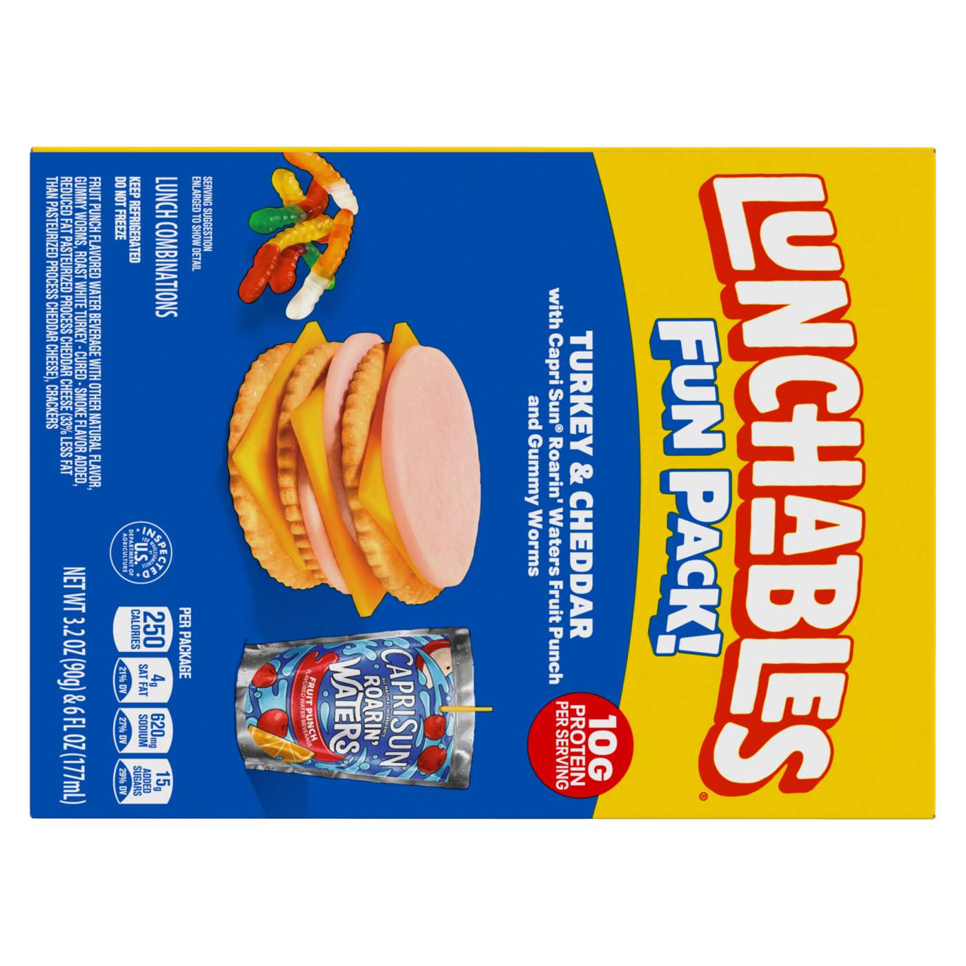 Lunchables Turkey & Cheddar Cracker Stackers with Juice; image 5 of 5
