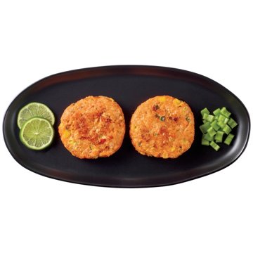 H-E-B Fish Market Salmon Burgers - Hatch Chile