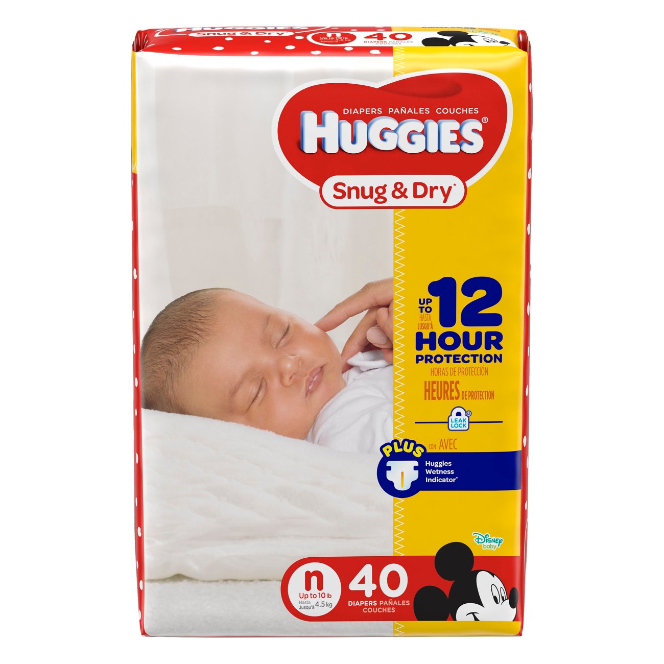 huggies snug and dry size newborn