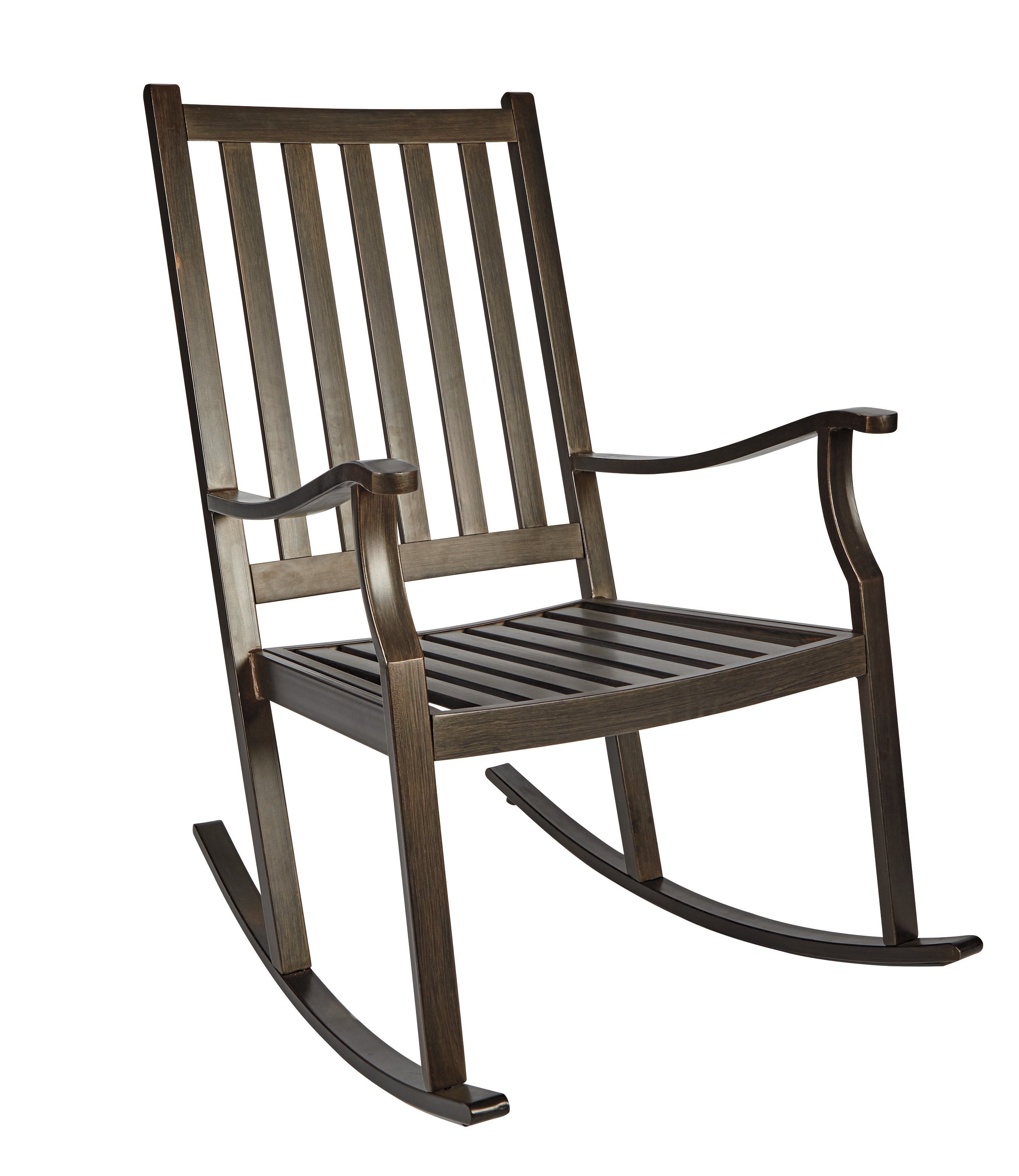 outdoor solutions steel rocking chair ‑ shop chairs
