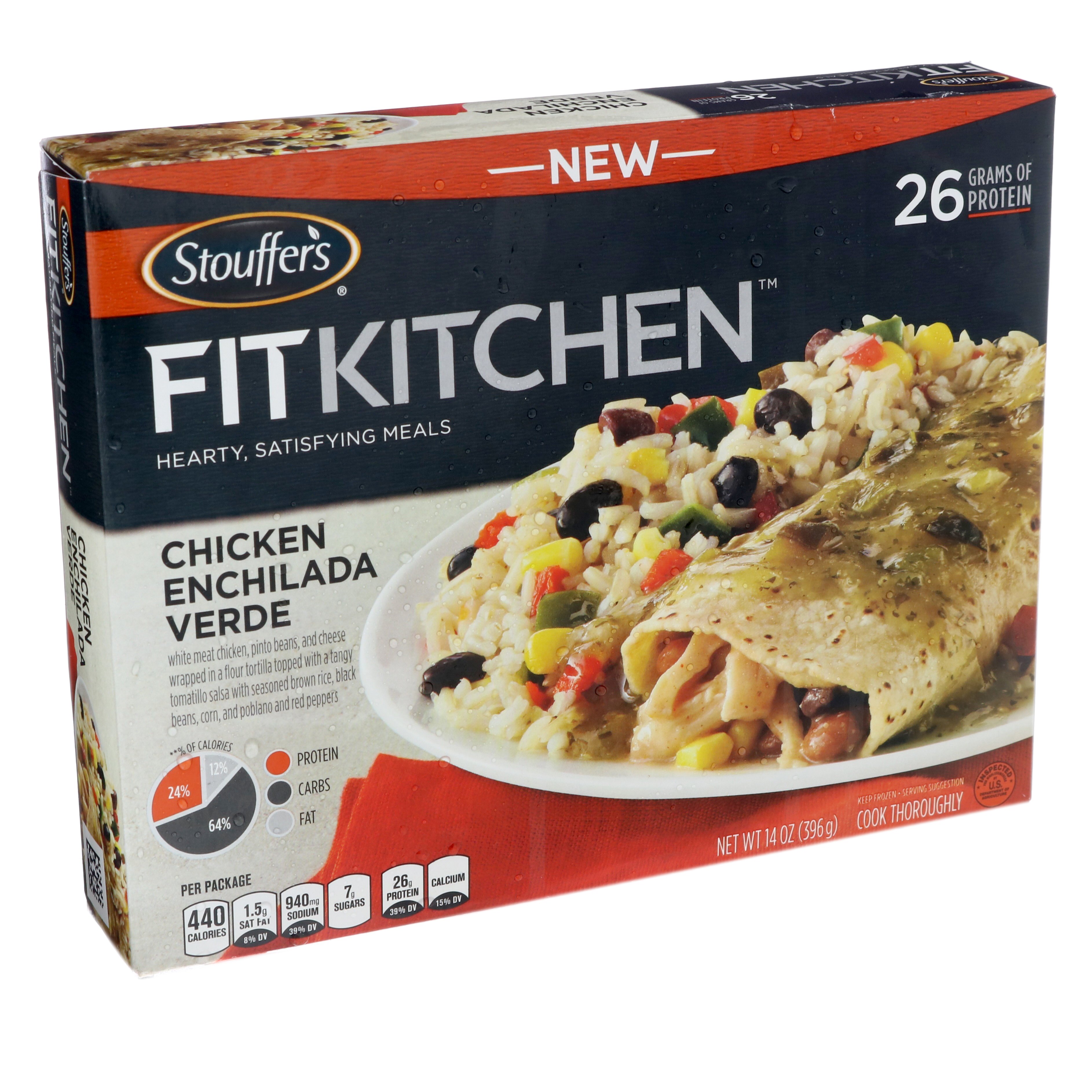 Stouffer's Fit Kitchen Chicken Enchilada Verde Shop Entrees & sides