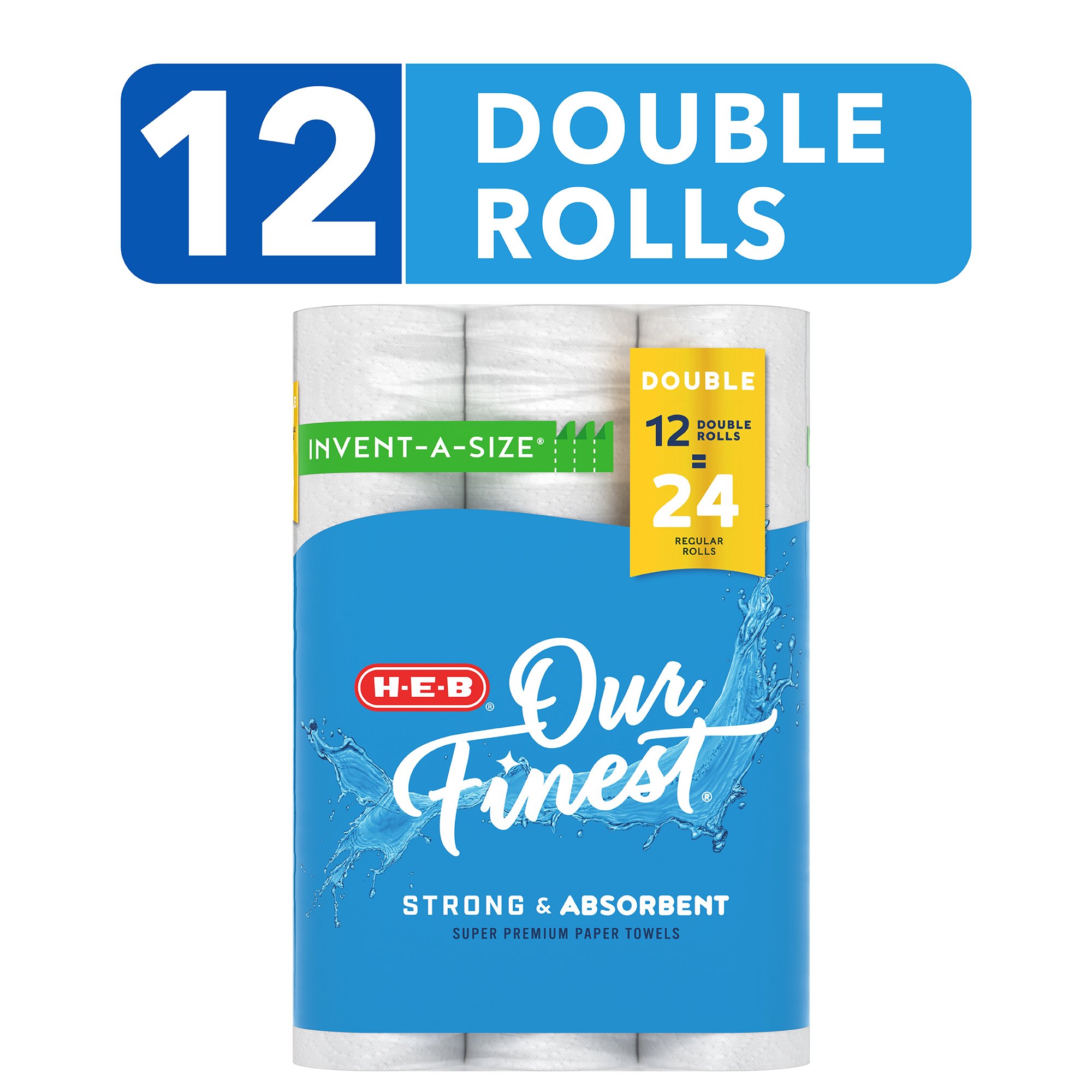 Bounty Select-A-Size Double Rolls Paper Towels - Shop Paper Towels at H-E-B