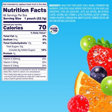 Welch's Mixed Fruit Snacks - Club Size, 66 ct