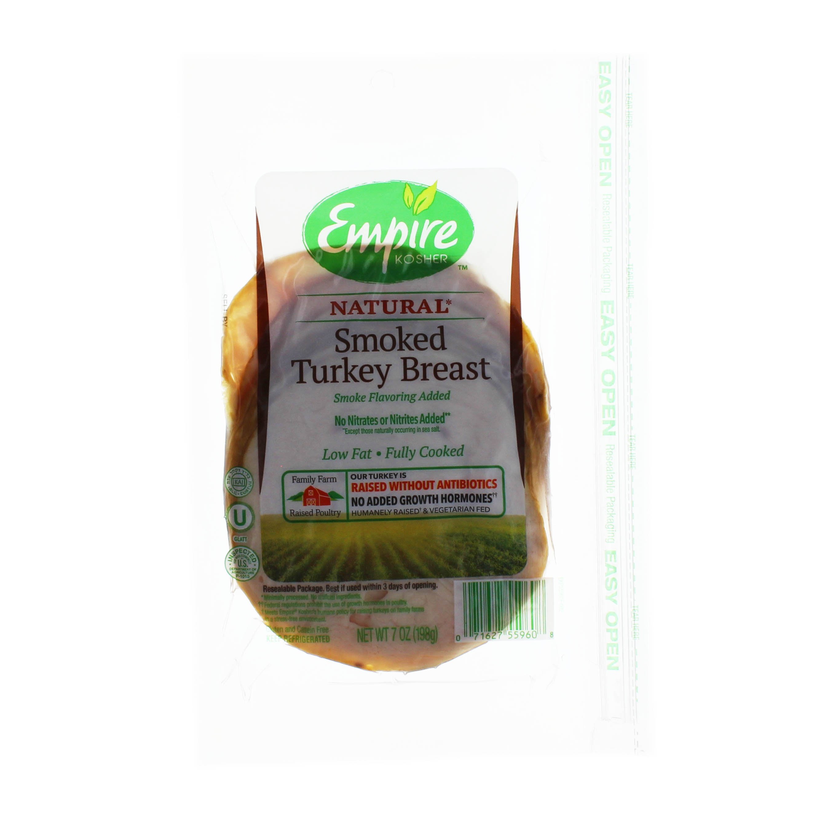 Empire Kosher Kosher Natural Smoked Turkey Breast Shop Turkey at HEB