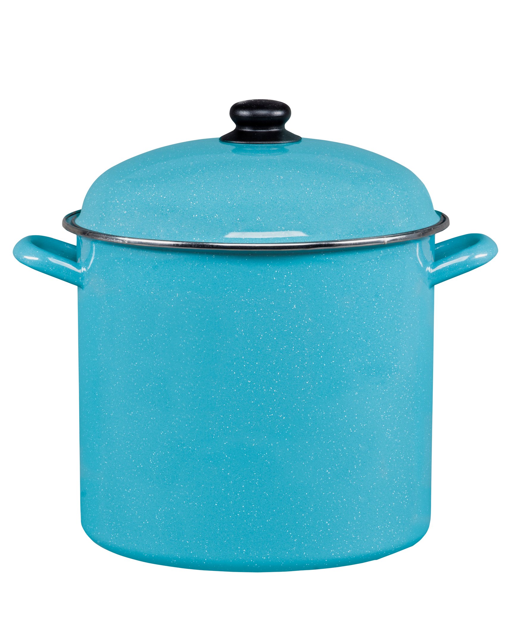 Cinsa 12 Quart Turquoise Stock Pot Shop Stock pots & sauce pans at HEB