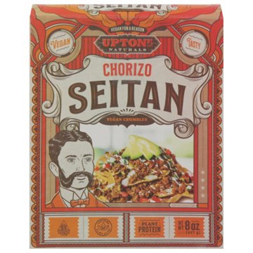 Upton's Naturals Chorizo Seitan, 8 oz