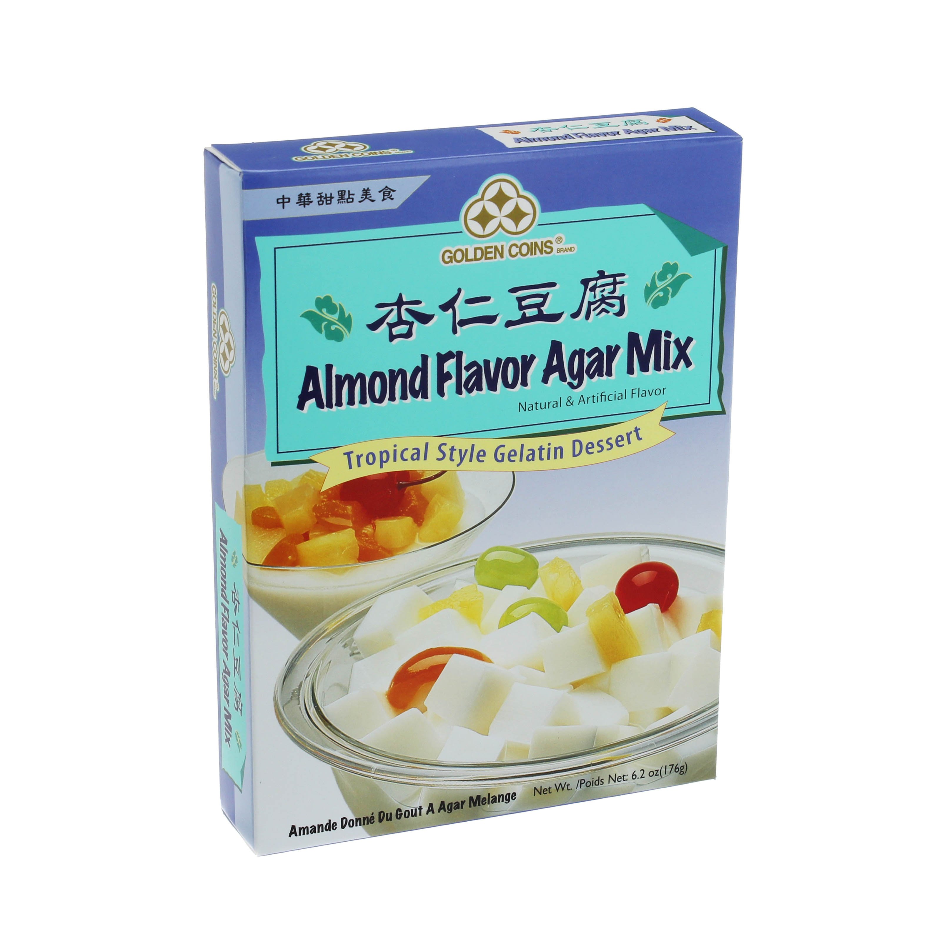 Golden Coins Almond Flavor Agar Mix Shop Pudding & gelatin mix at HEB
