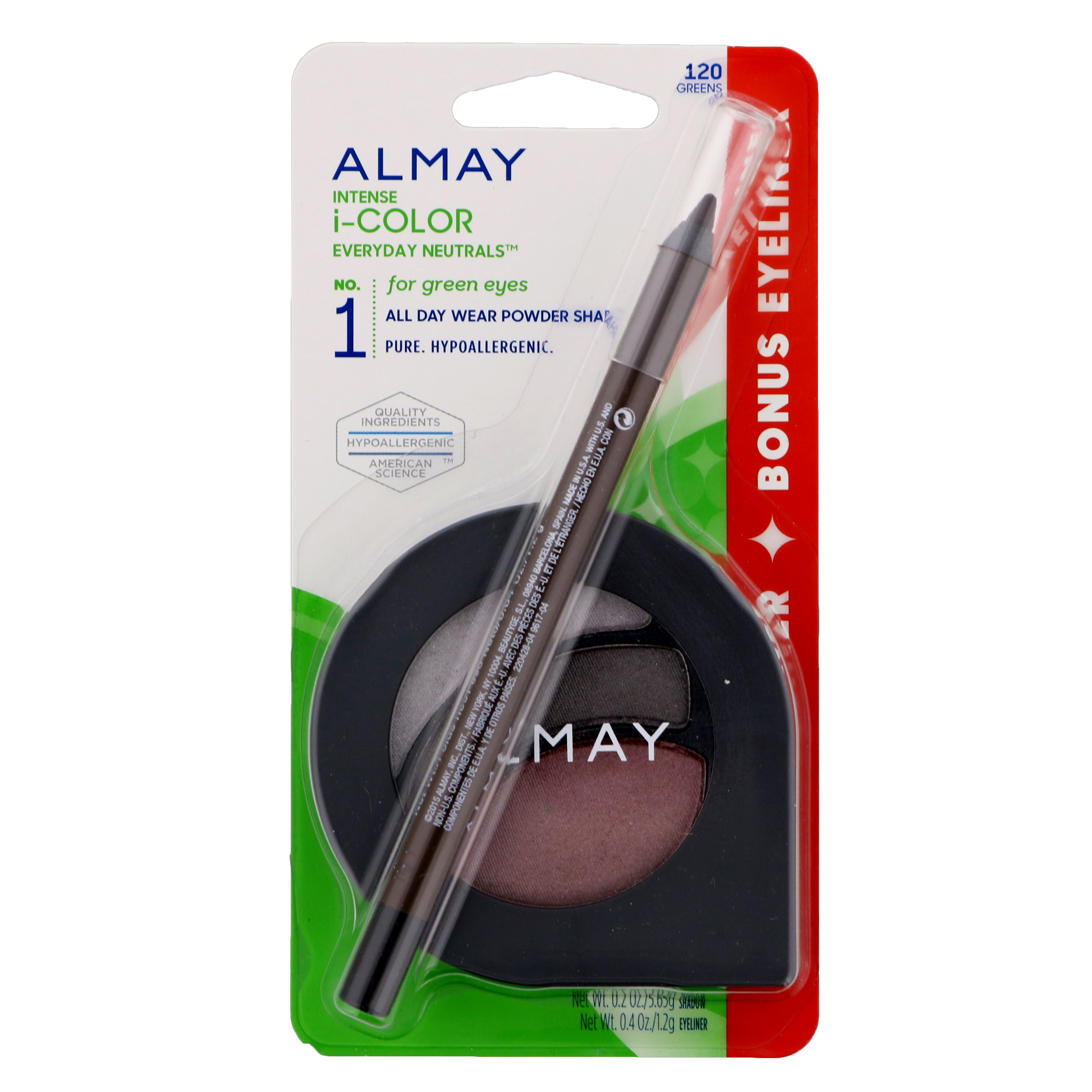 Almay Intense iColor Everyday Neutrals Eyeshadow For Green Eyes with