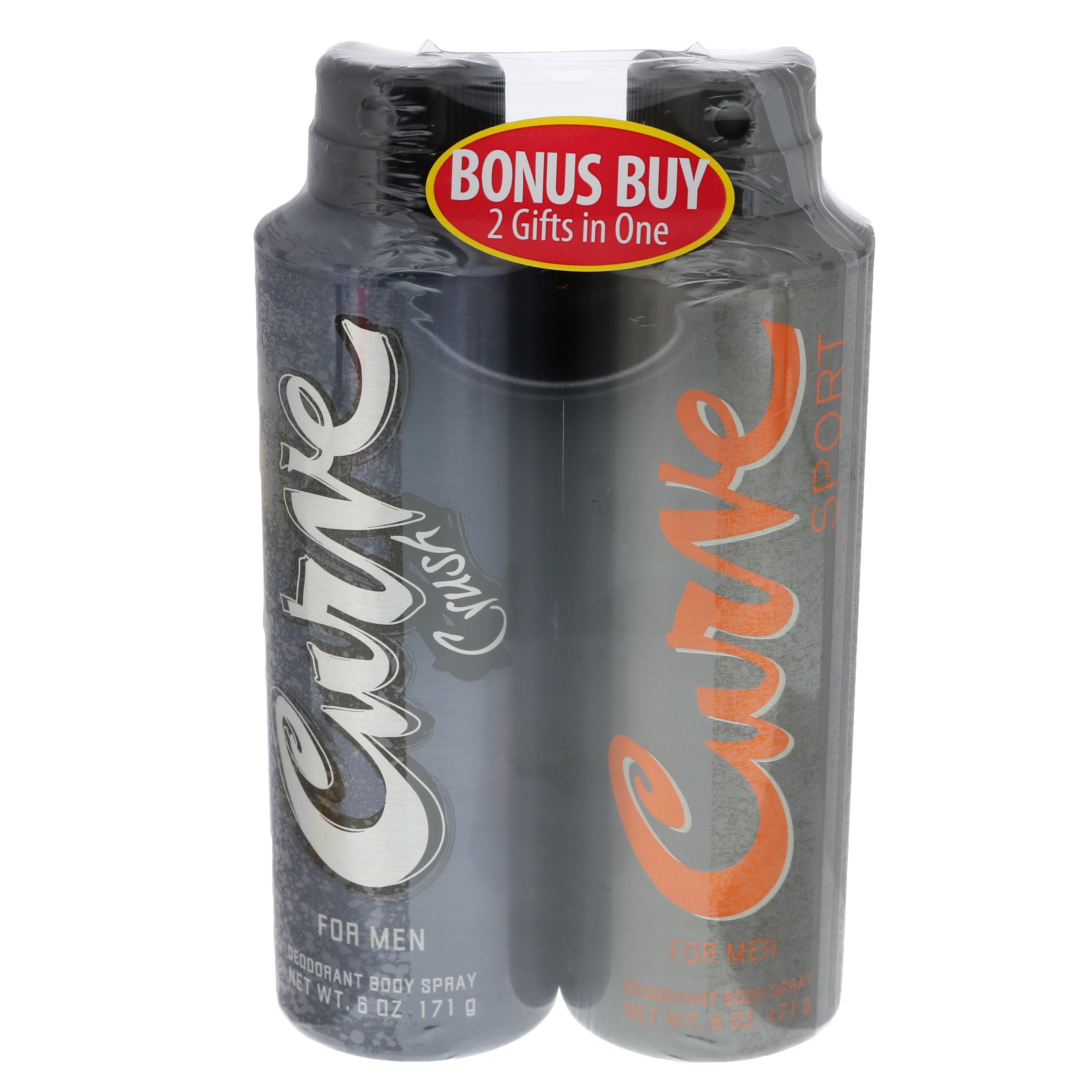 Curve sport body discount spray