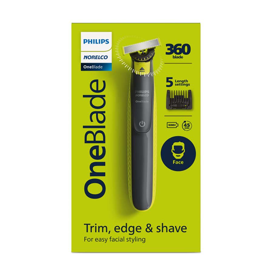 Uenighed spor Handel Philips Norelco OneBlade Pro 360 Facial Trimmer - Shop Electric Shavers &  Trimmers at H-E-B