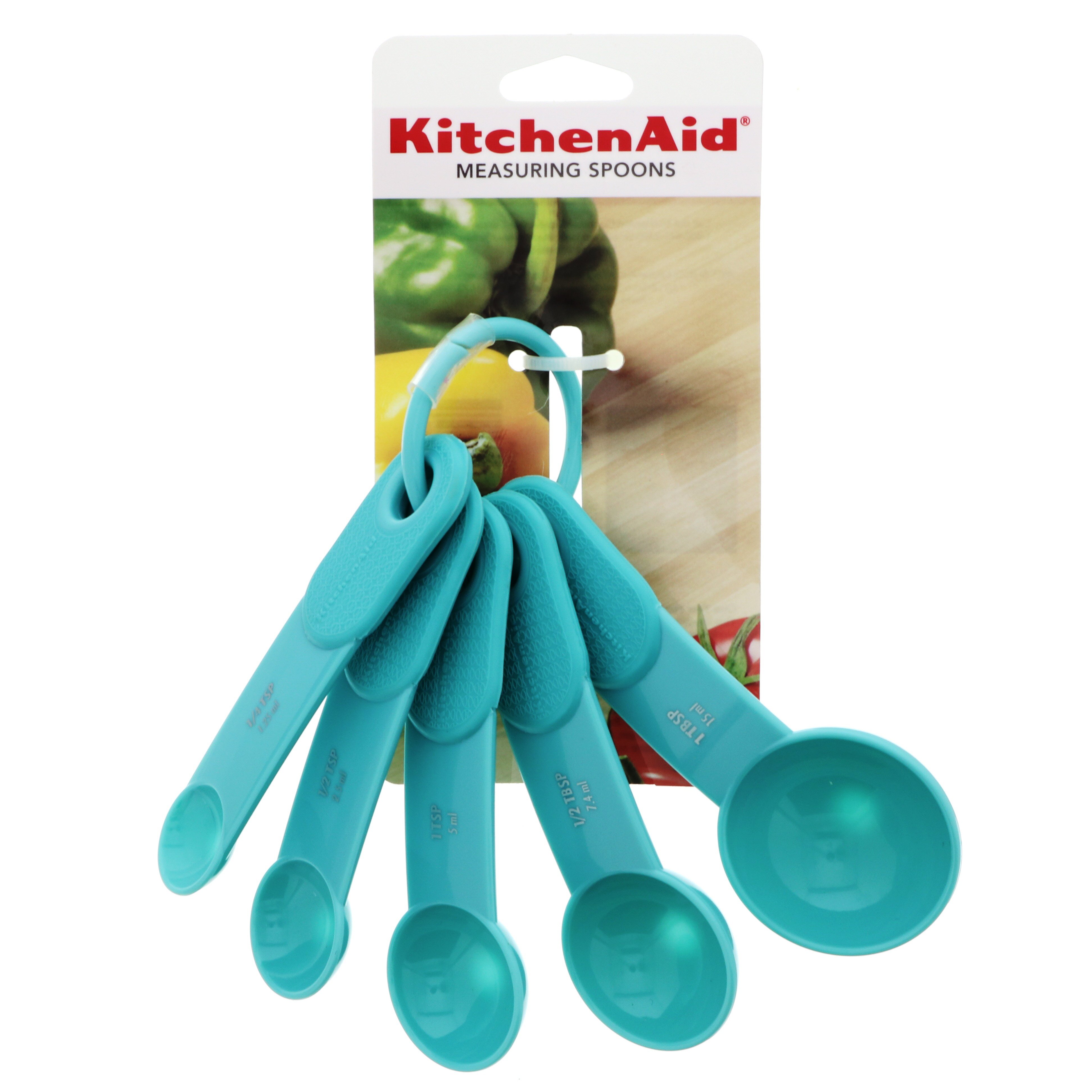 KitchenAid Measuring Spoons Aqua Sky