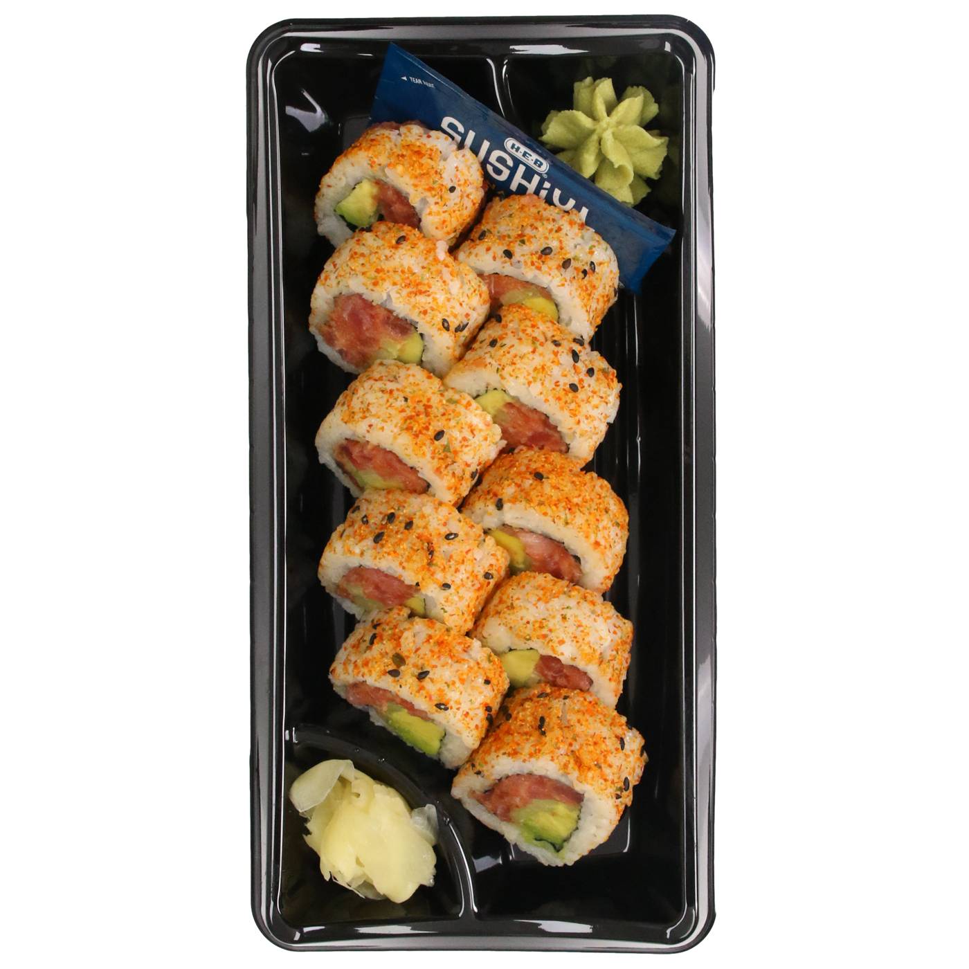 H-E-B Sushiya Spicy Tuna Sushi Roll; image 1 of 4