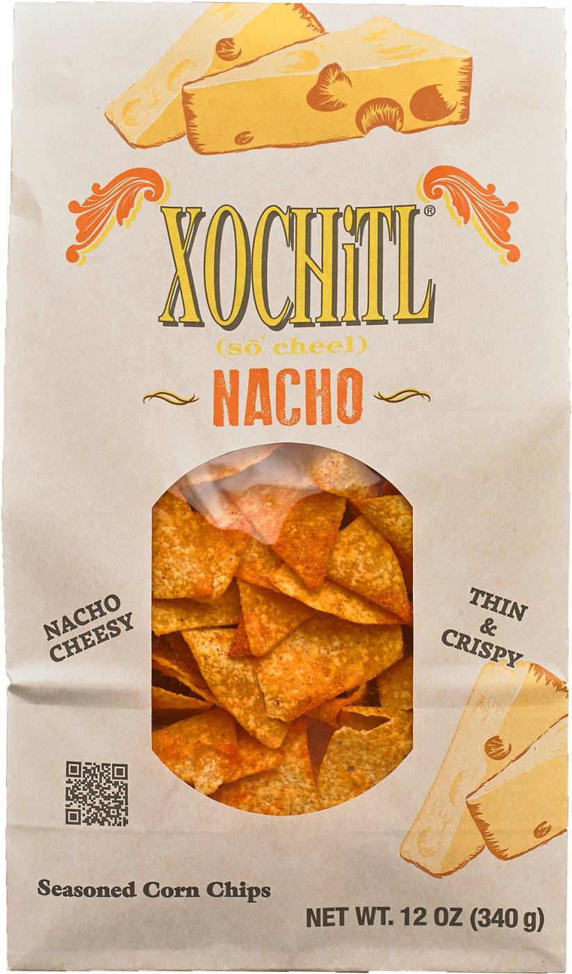 Xochitl Nacho Cheese Tortilla Chips Shop Chips at HEB