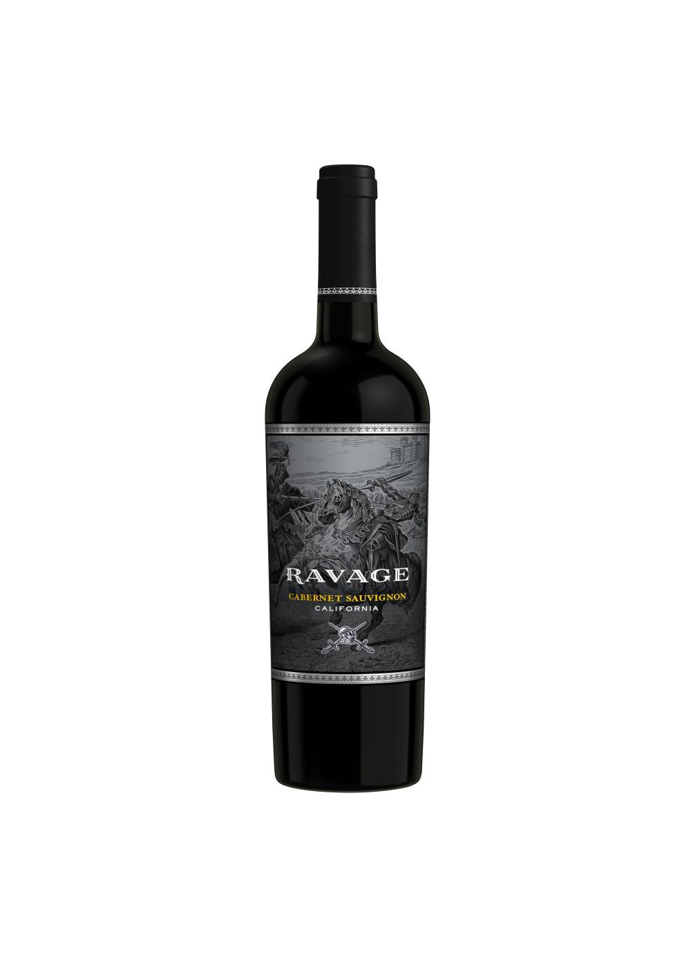 Ravage Cabernet Sauvignon Red Wine Bottle; image 1 of 2