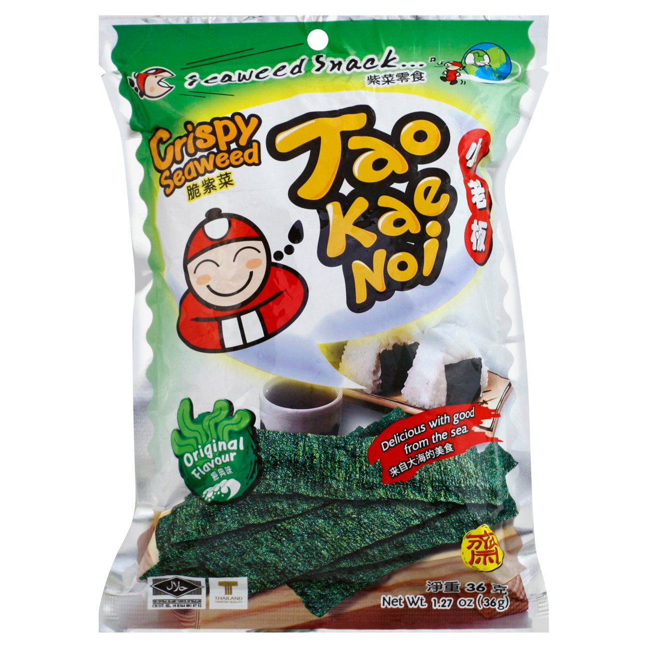 Tao Kae Noi Original Seaweed Snacks Shop Chips at HEB