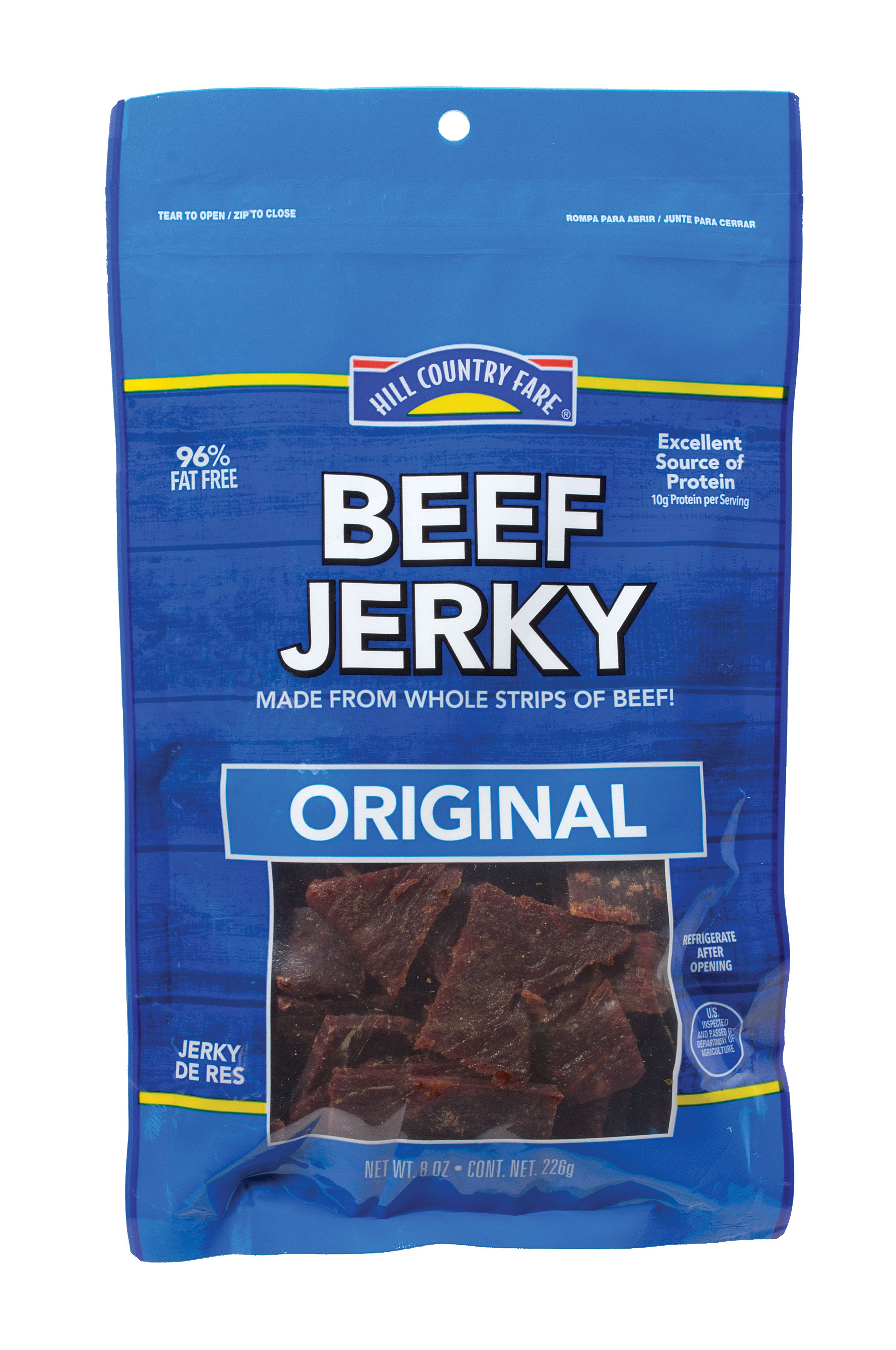 Hill Country Fare Beef Jerky Original Shop Jerky at HEB