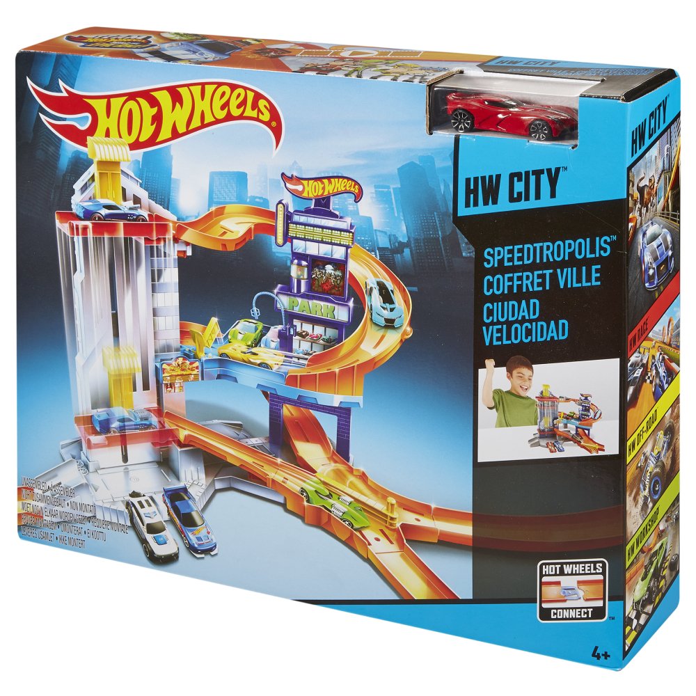 hot wheels speedtropolis track set