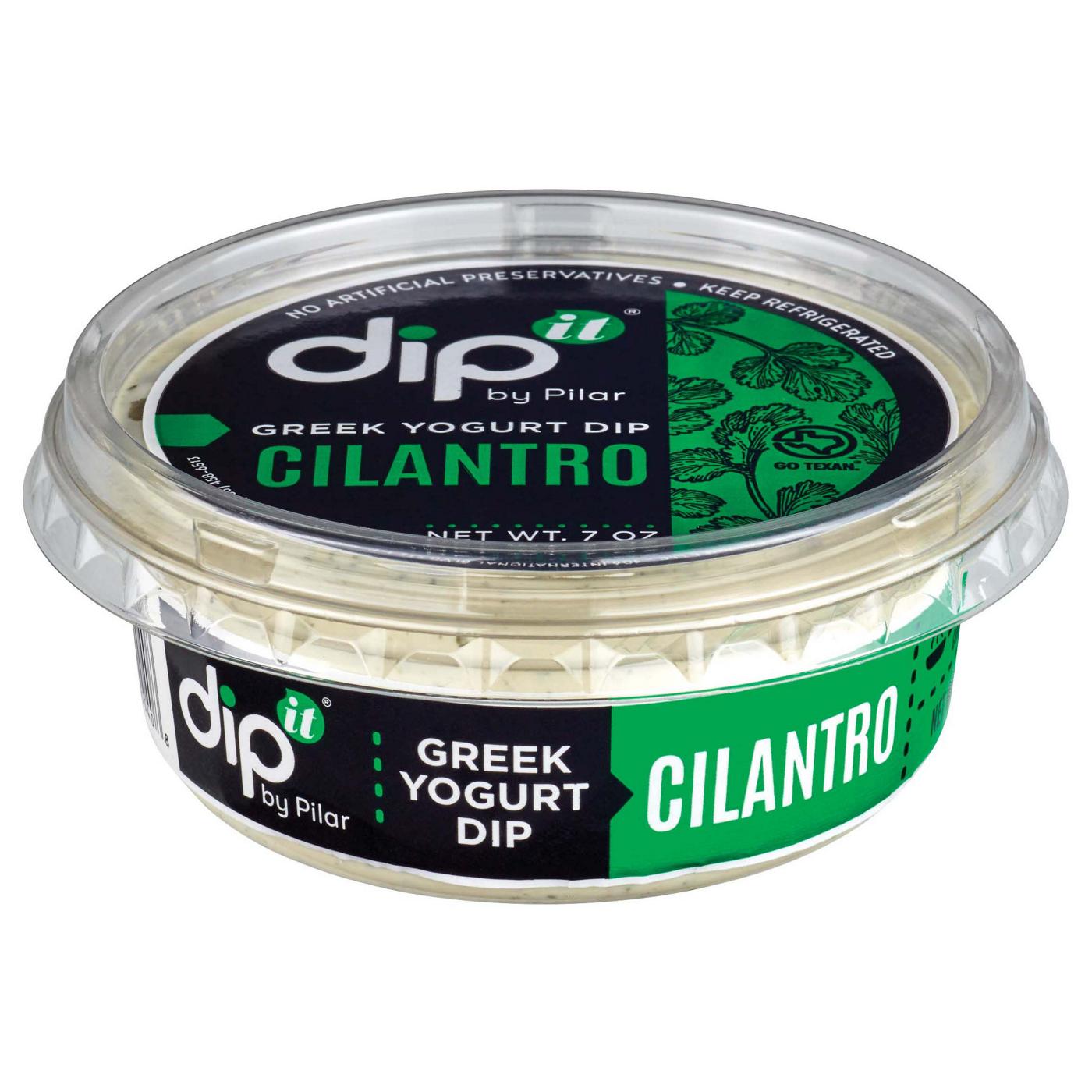 Dip It Cilantro Greek Yogurt Dip; image 1 of 2