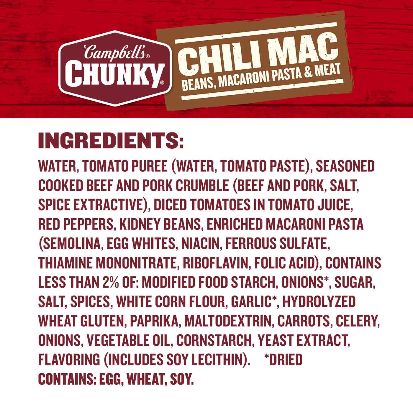 Campbell's Chunky Chili Mac; image 5 of 10