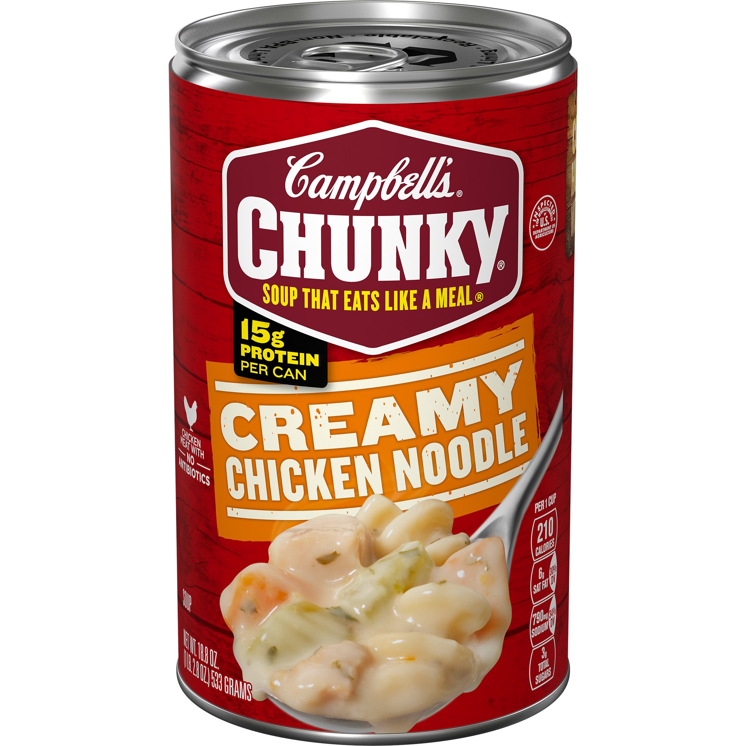 Campbell's Chunky Creamy Chicken Noodle Soup - Shop Soups & chili