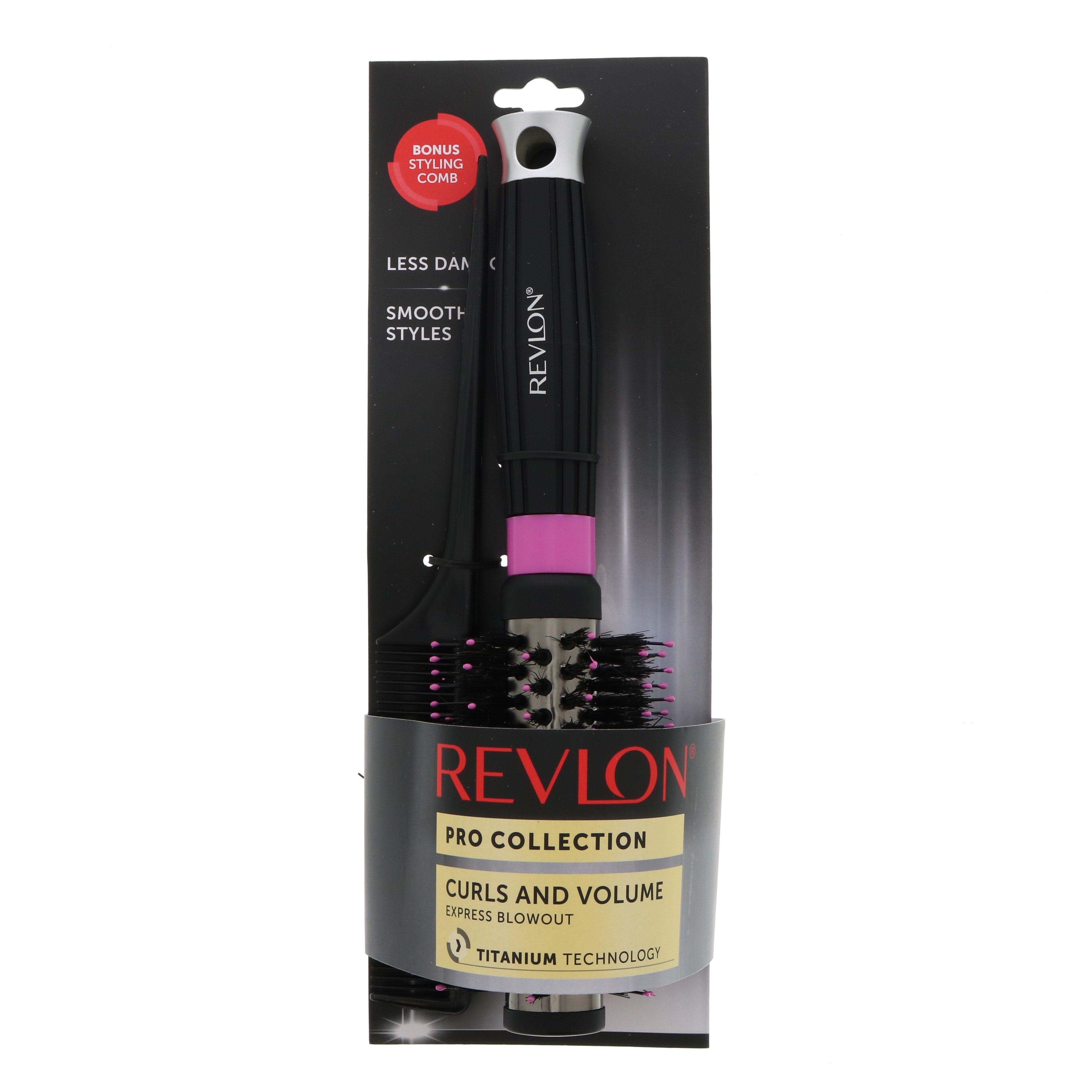 Revlon Smoothstay Titanium Thermal Porcupine Brush & Comb Shop Brushes & Combs at HEB