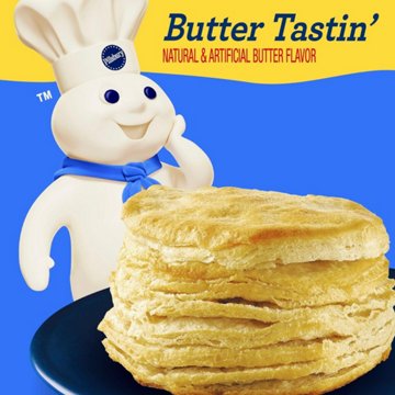 Pillsbury Grands! Juniors Butter Tastin' Flaky Layers Biscuits, 5 ct