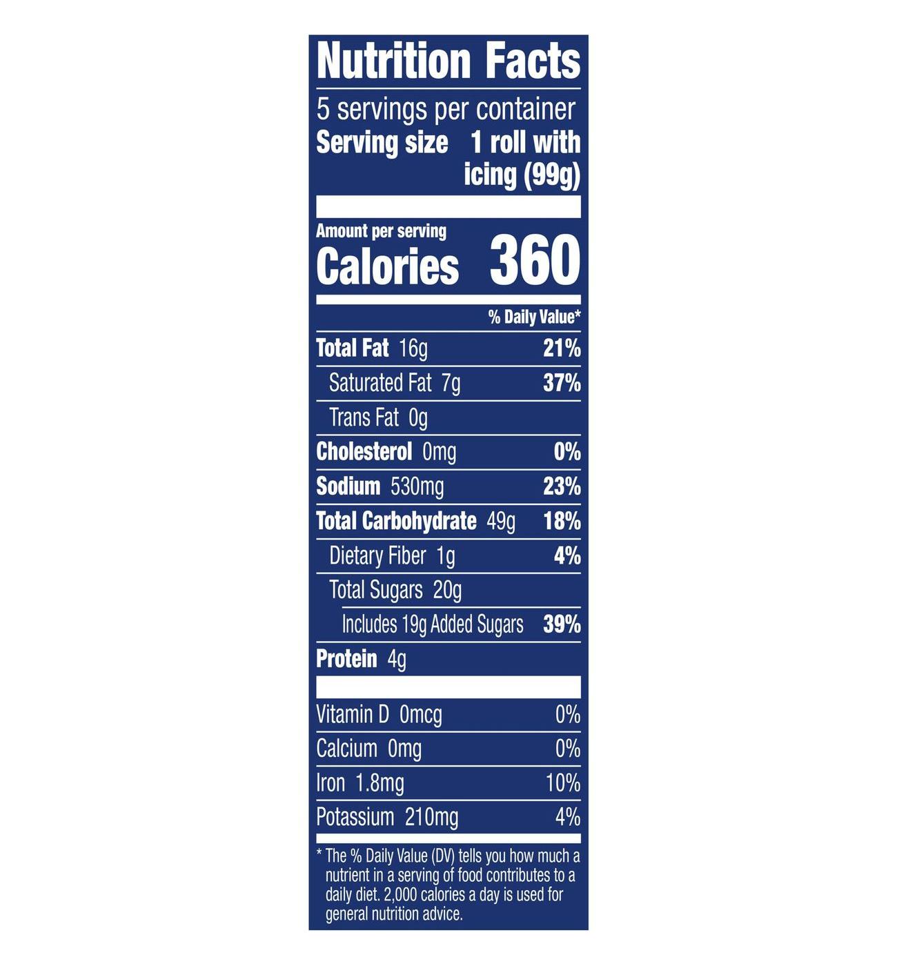 Pillsbury Grands! Flaky Cinnabon Cinnamon Rolls; image 5 of 6