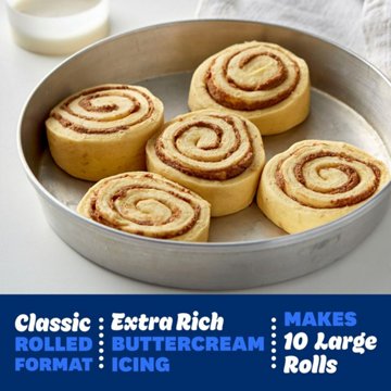 Pillsbury Grands! Cinnabon Extra Rich Butter Cream Cinnamon Rolls, 5 ct