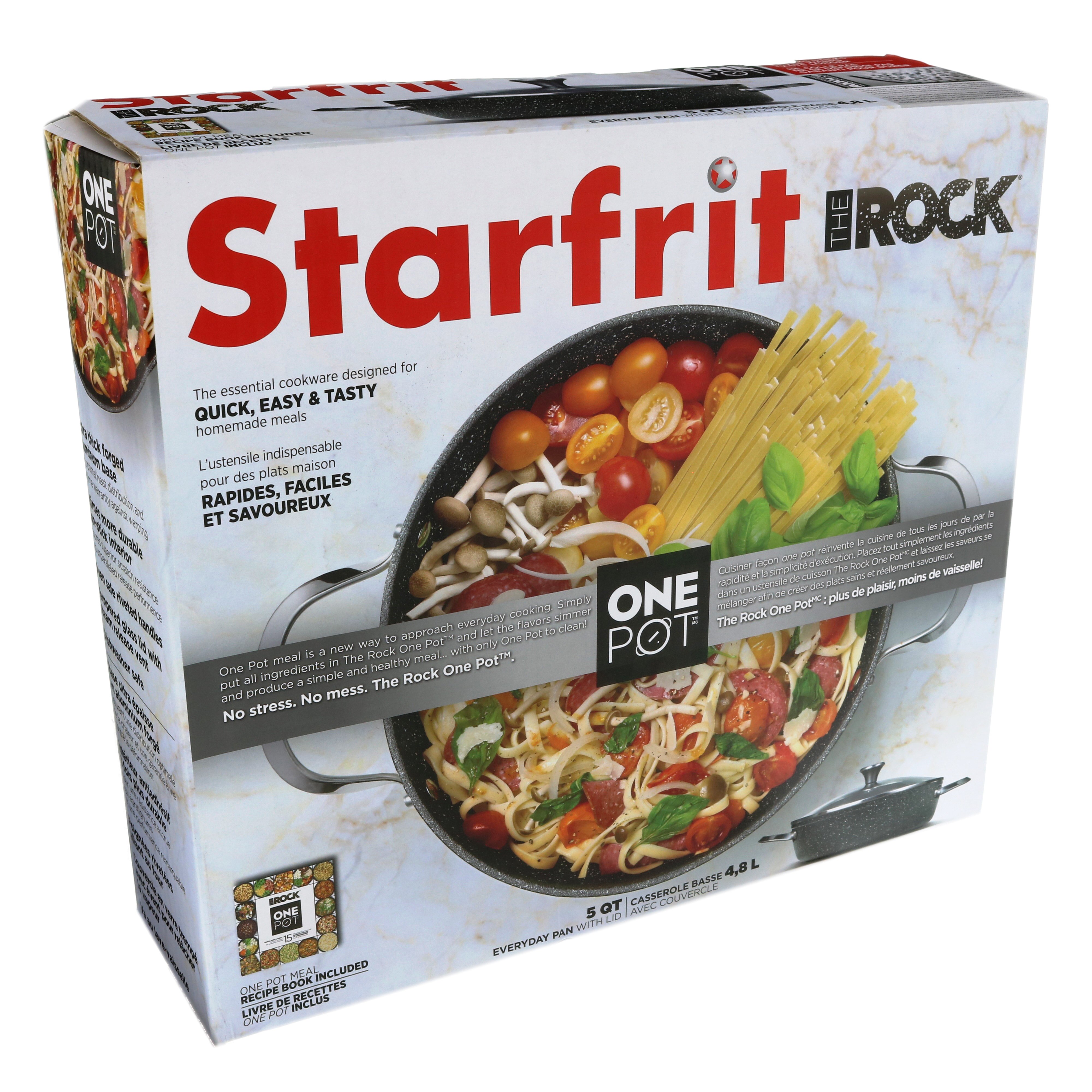 Starfrit The Rock OnePot Dutch Oven with Lid Shop Dutch ovens at HEB