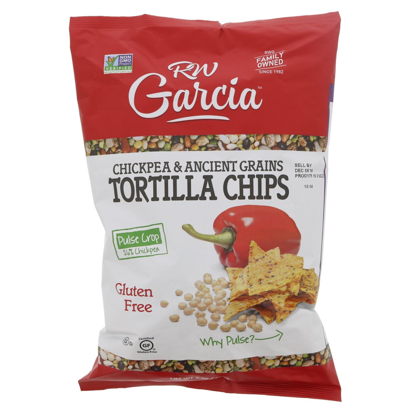 RW Garcia Chickpea & Ancient Grains Tortilla Chips; image 1 of 2