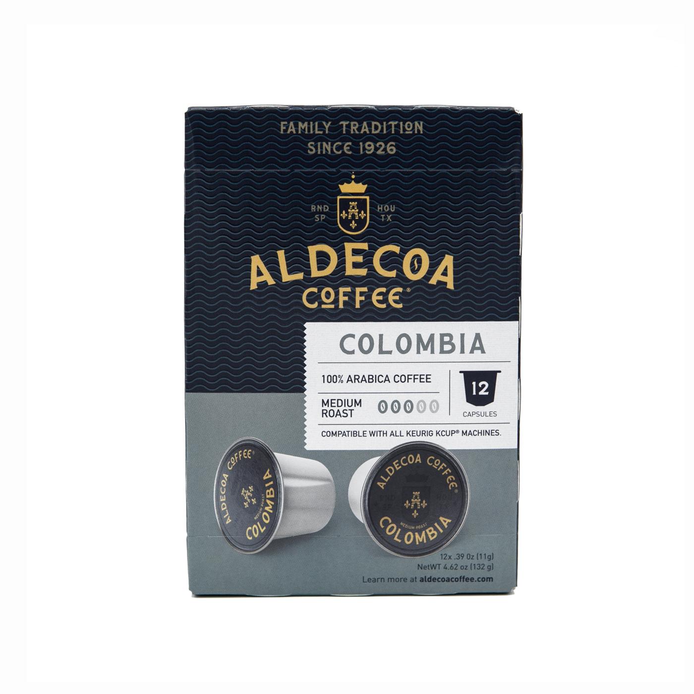 Aldecoa Colombia Medium Roast Single Serve Coffee Capsules; image 1 of 2