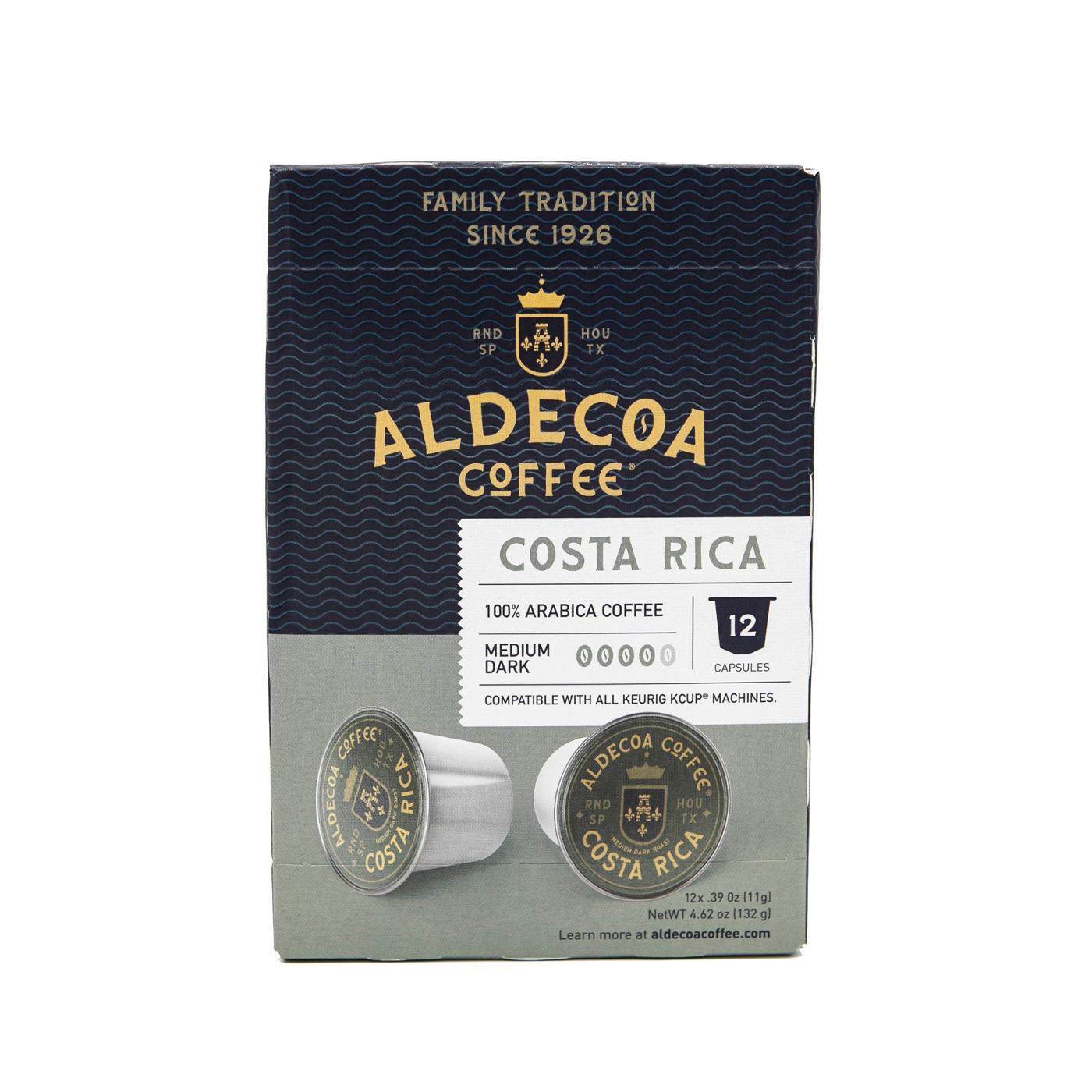 Aldecoa Costa Rica Medium Roast Single Serve Coffee K Cups; image 1 of 2