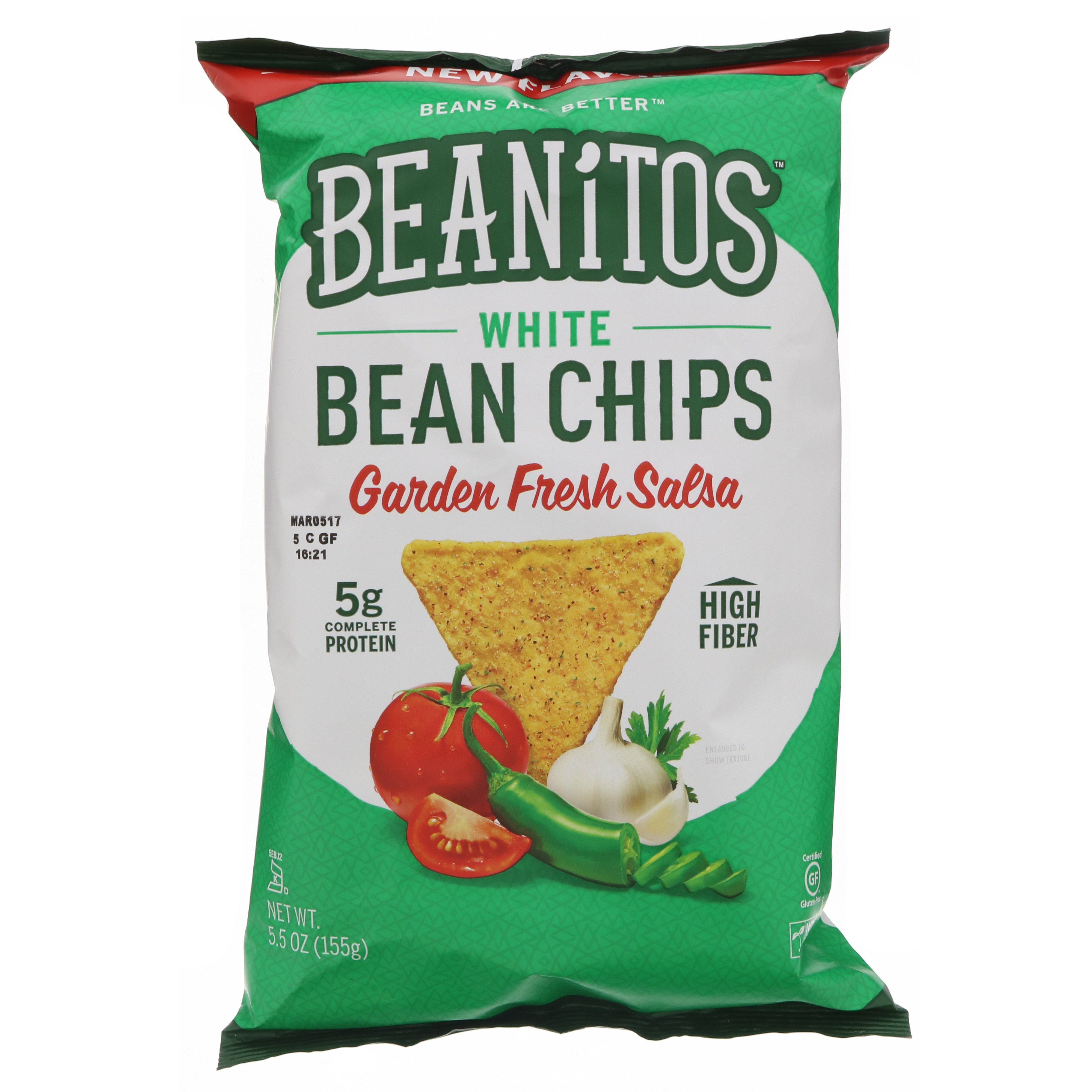 Beanitos Garden Fresh Salsa White Bean Chips Shop Chips at HEB