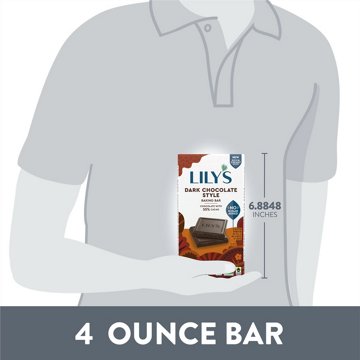 Lily's Dark Chocolate Style Baking Bar, 4 oz