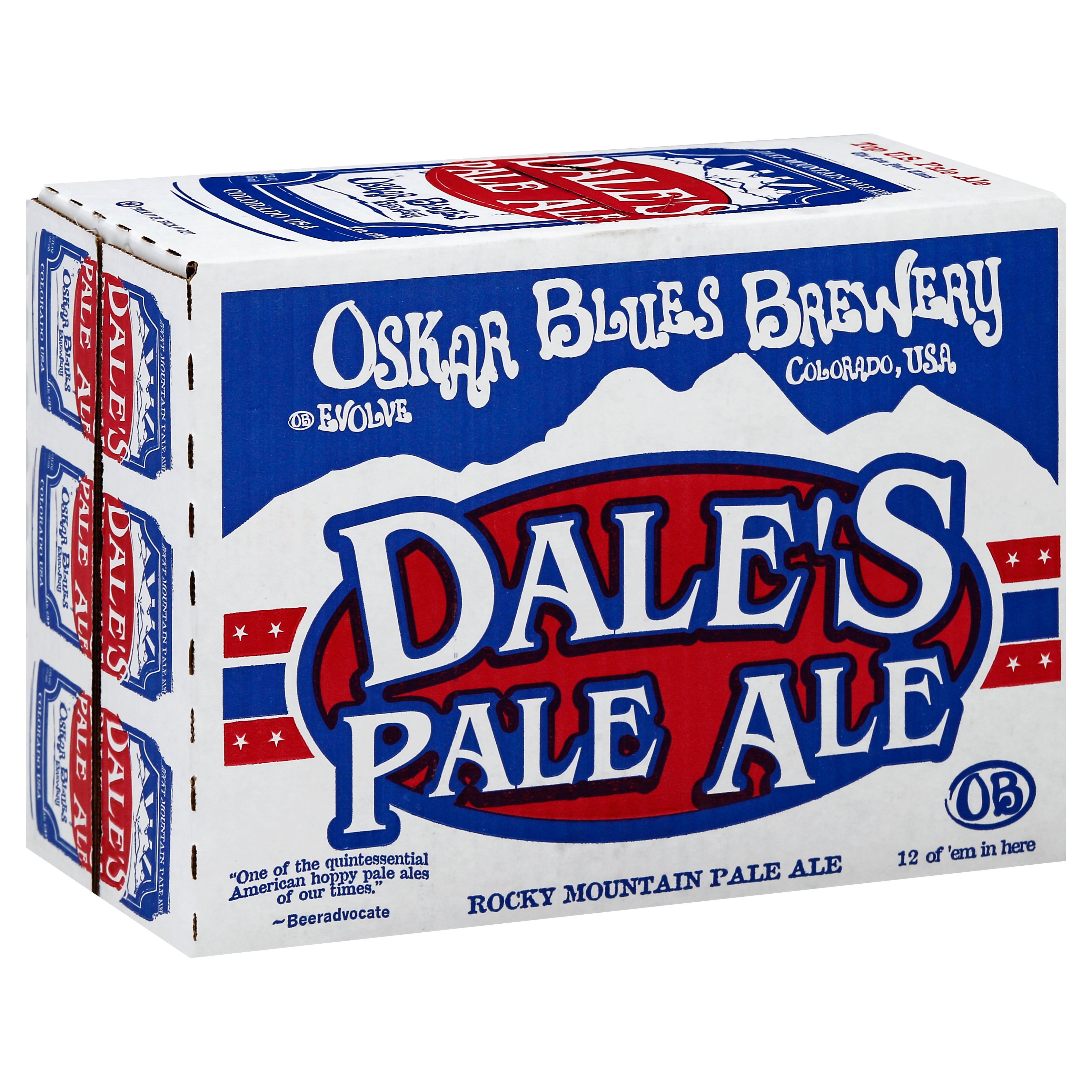 Oskar Blues Brewery Dale's Pale Ale Beer, Cans Shop Beer at HEB
