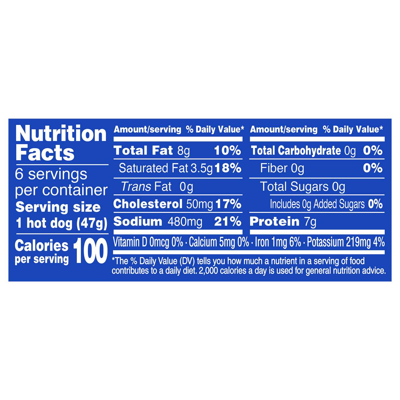 Applegate Organics The Great Organic Uncured Beef Hot Dog; image 2 of 3