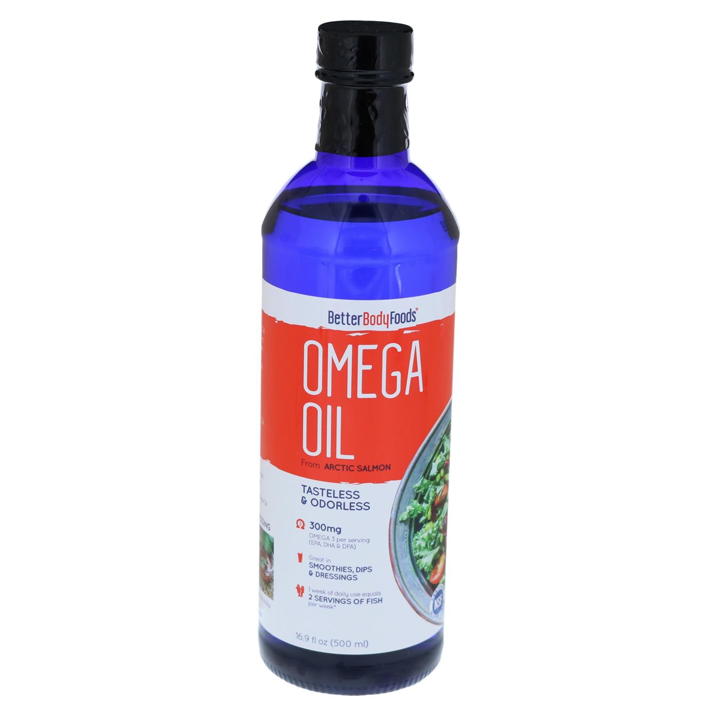 BetterBody Foods Omega Oil from Arctic Salmon Shop Oils at H E B