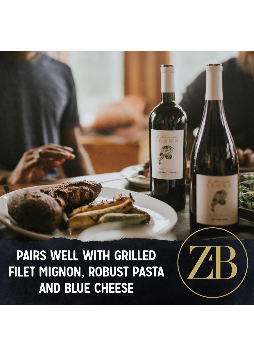 Z Alexander Brown Uncaged Cabernet Sauvignon; image 2 of 5