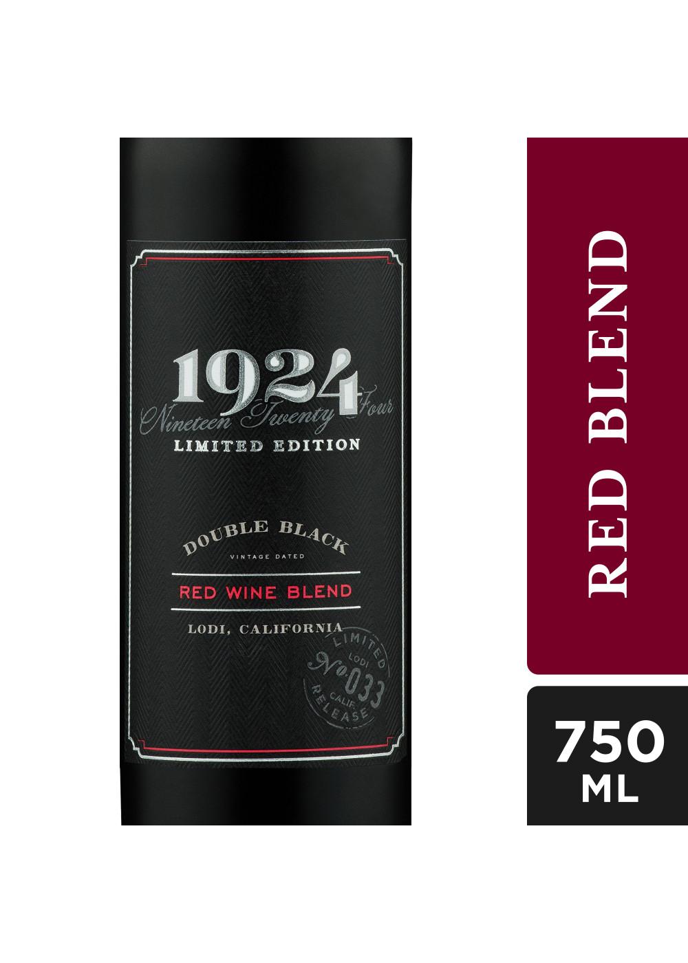 1924 Double Black California Red Blend Wine; image 3 of 8