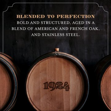 1924 Double Black California Red Blend Wine, 750 mL