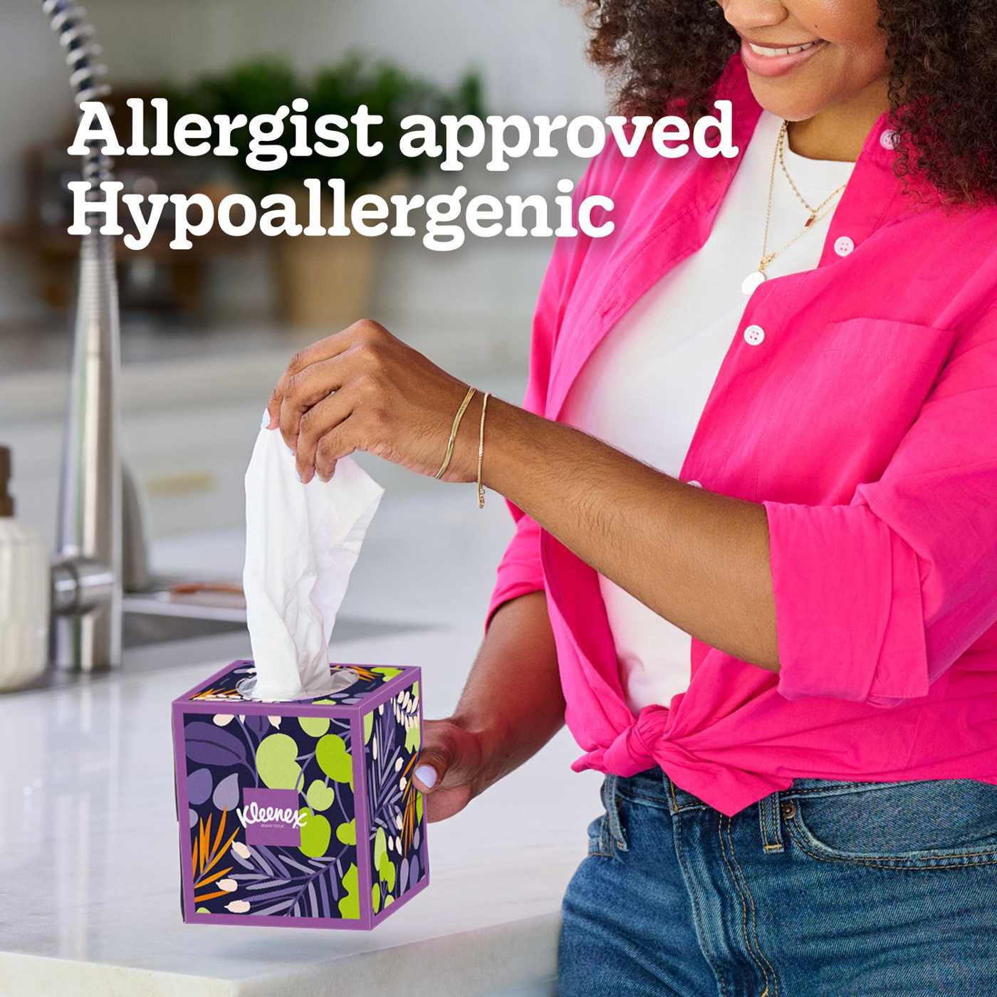 Kleenex Ultra Soft Facial Tissues Flat Boxes 3 Ply, 4 pk; image 6 of 6