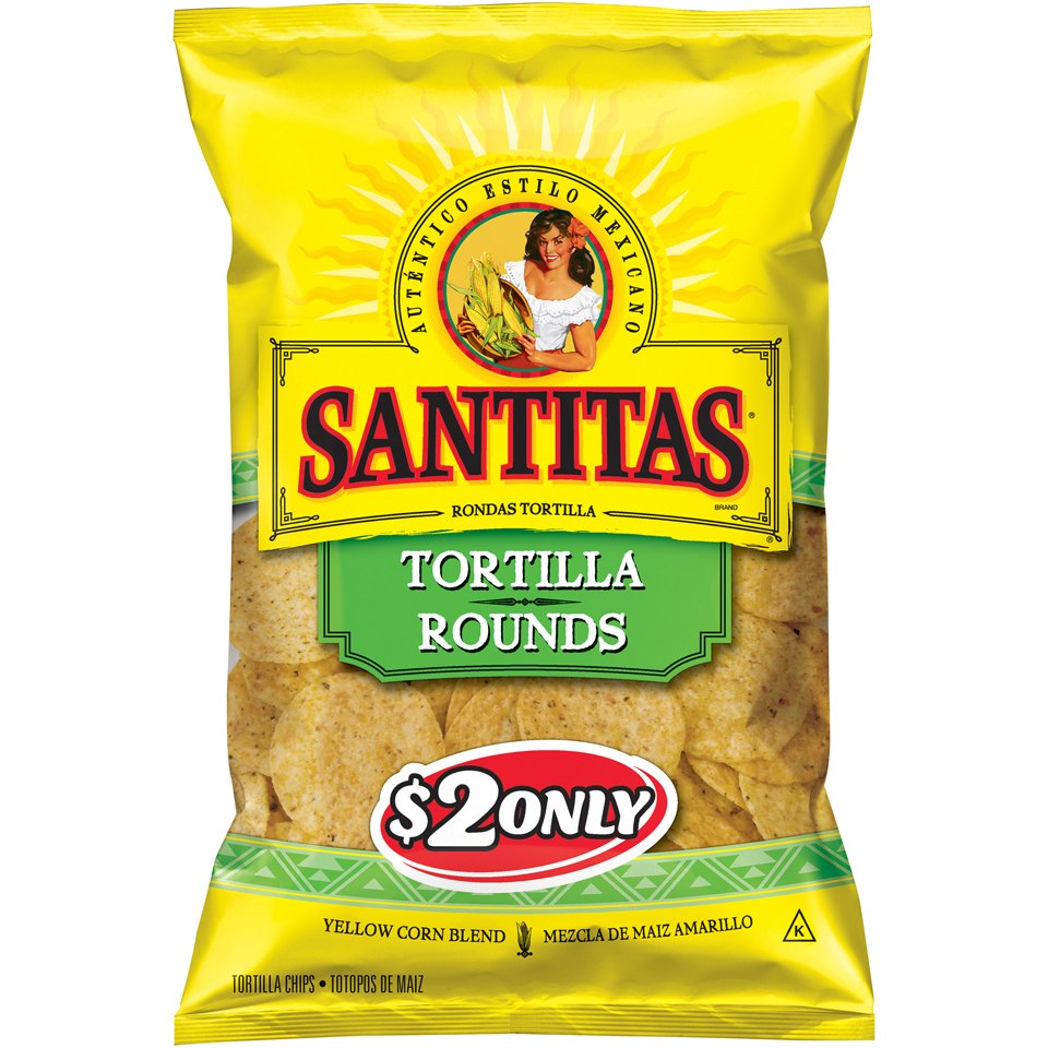 Santitas Tortilla Rounds Shop Chips at HEB