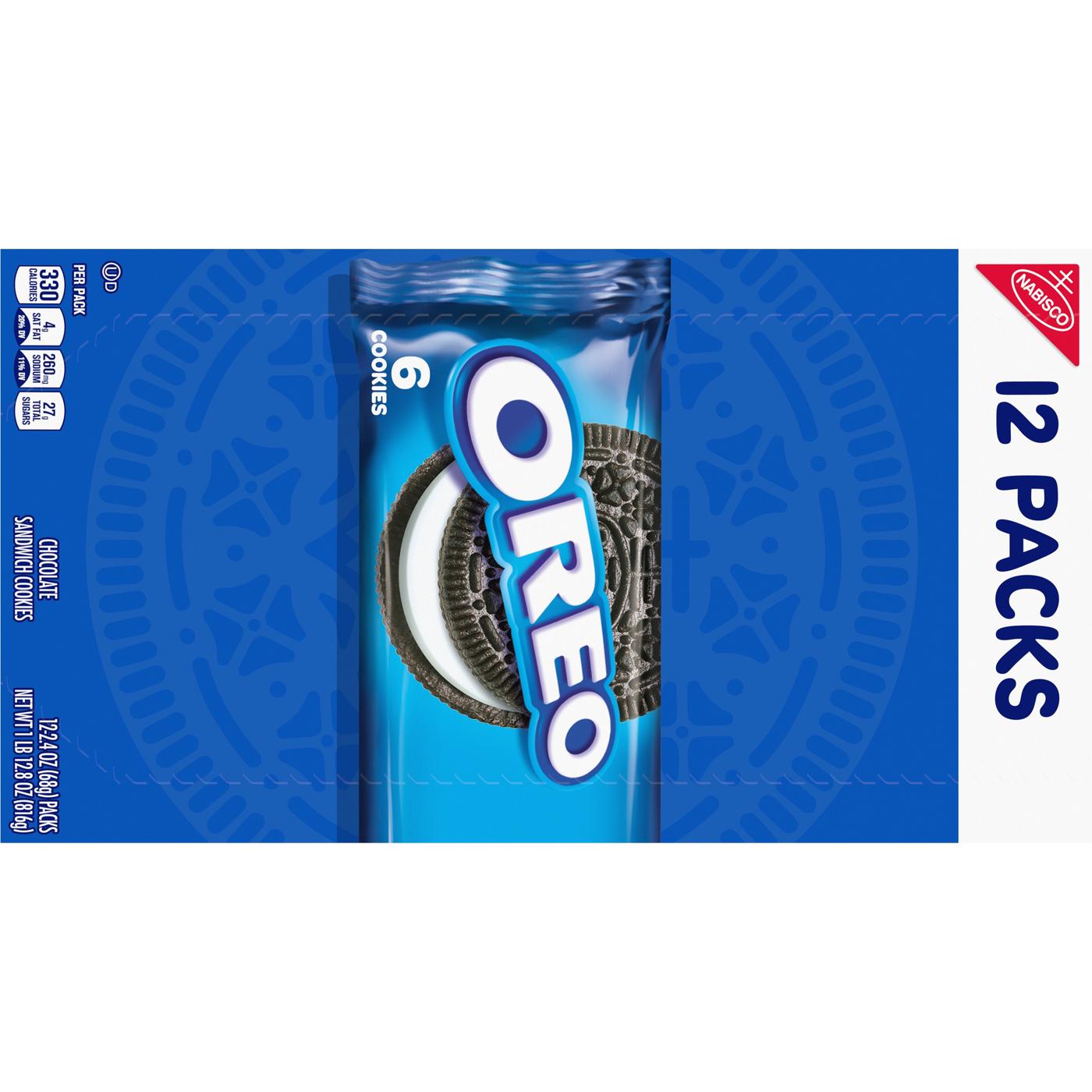 OREO Chocolate Sandwich Cookies Snack Packs; image 5 of 10