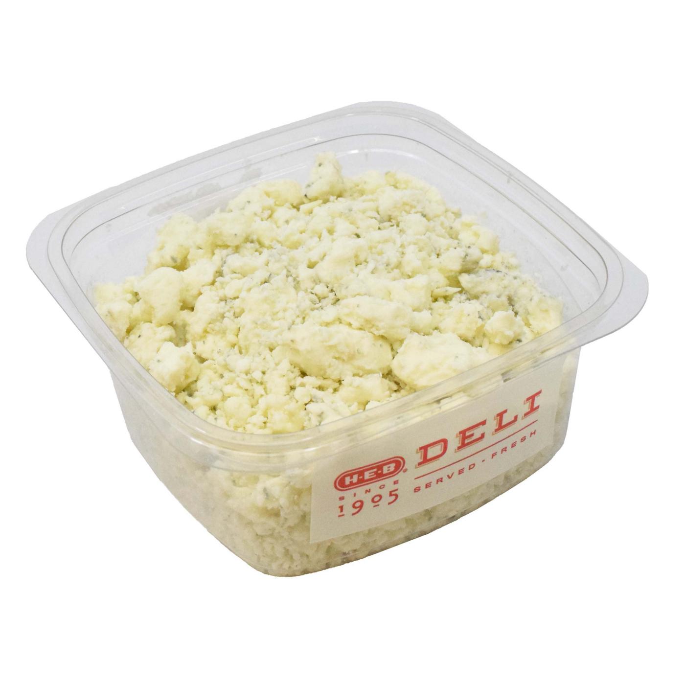 HEB Deli Blue Cheese Crumbles Shop Cheese at HEB