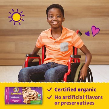 Annie's Organic Cinnamon Rolls with Icing, 5 ct