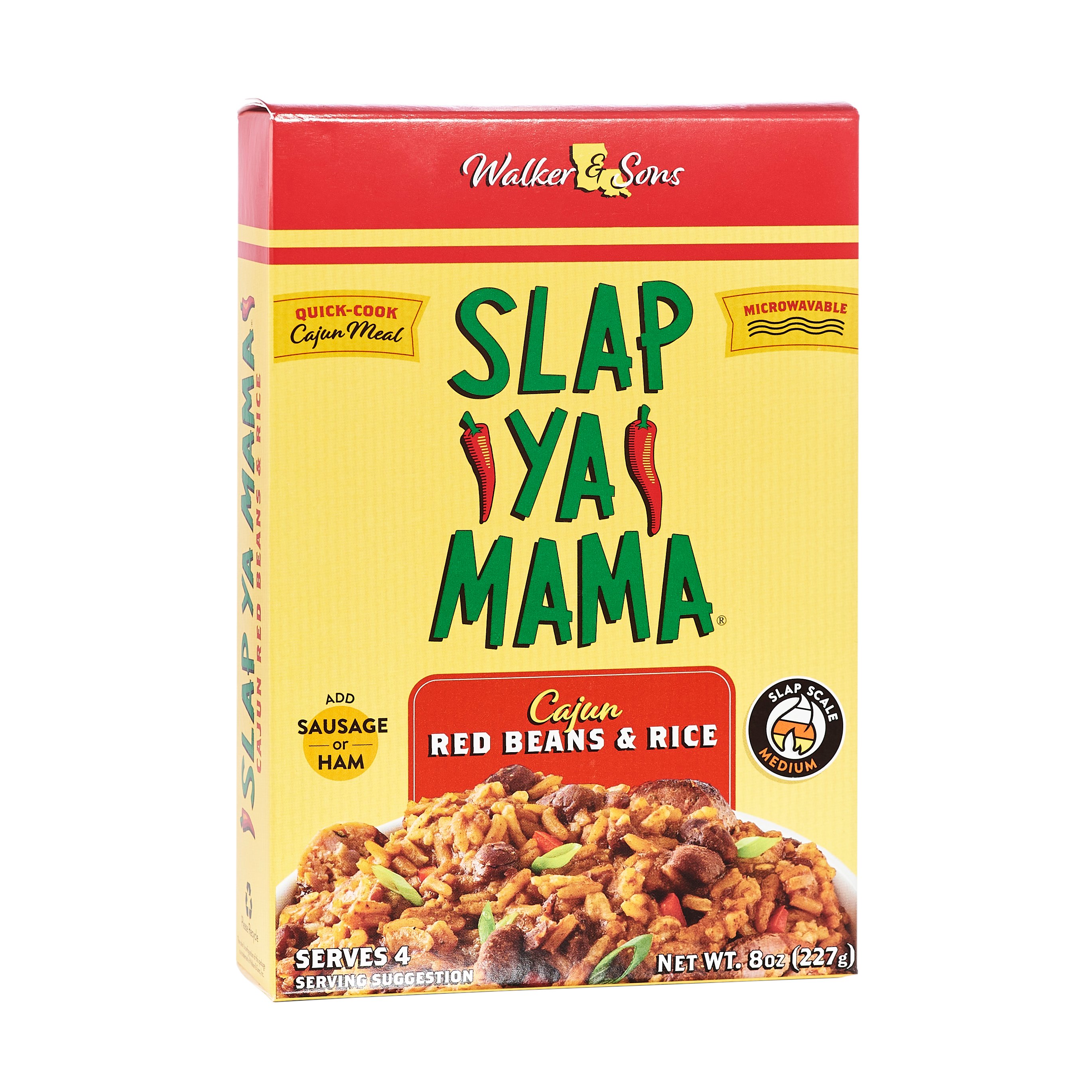 Slap Ya Mama All Natural Cajun Seasoning from Louisiana Spice Variety Pack,  8 Ounce Cans, 1 Cajun, 1 Cajun Hot, 1 White Pepper Blend