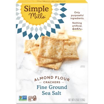 Simple Mills Almond Flour Fine Ground & Sea Salt Crackers