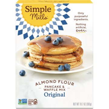 Simple Mills  Almond Flour Pancake & Waffle Mix Original, 10.7 oz