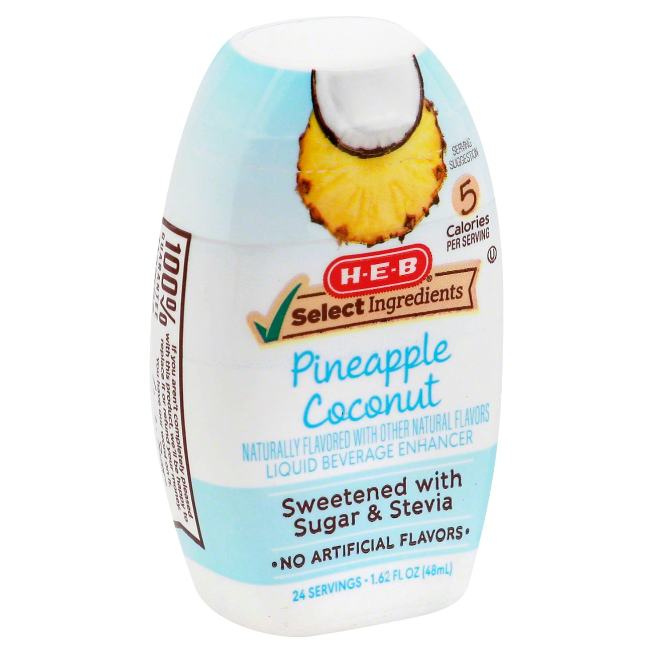 HEB Select Ingredients Pineapple Coconut Drink Enhancer Shop Mixes